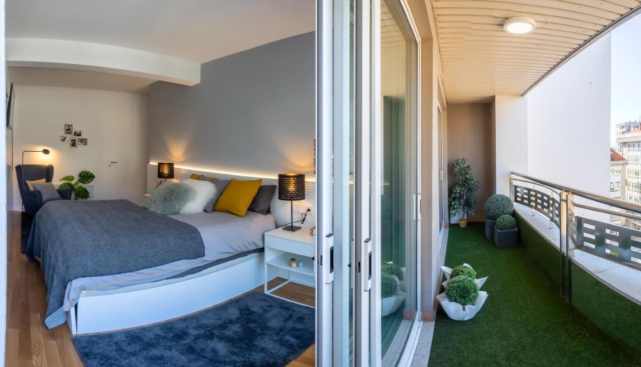 Impresionante Apartamento En Plaza De Galicia ビラガルシーア・デ・アロウサ エクステリア 写真